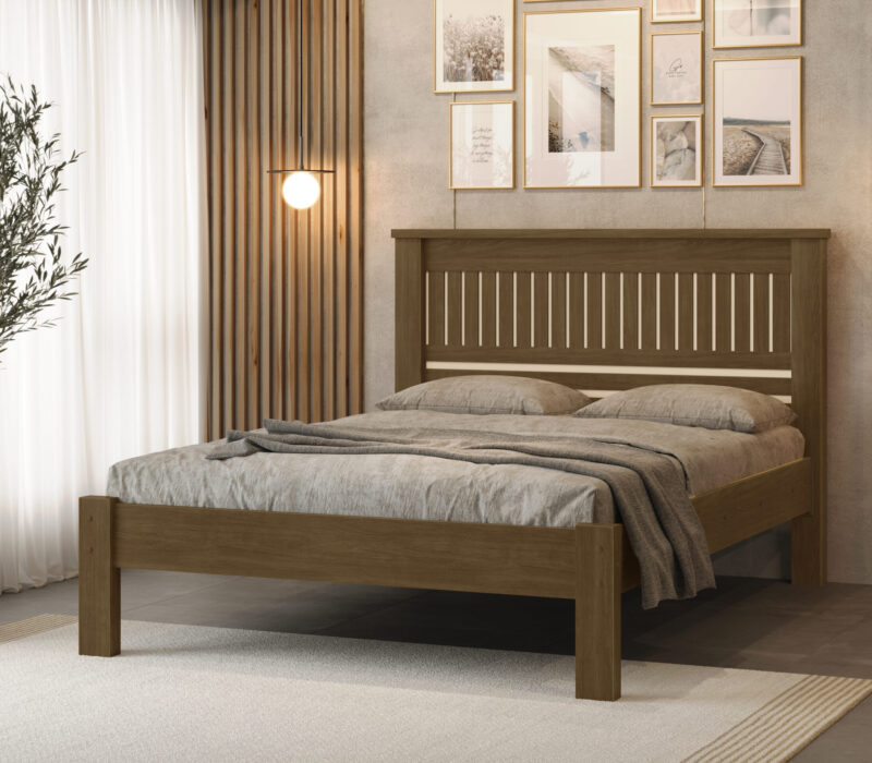CAMA MONACO LEGNO OFF