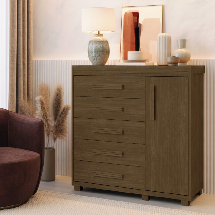 COMODA LONDRES 5G 1P LEGNO