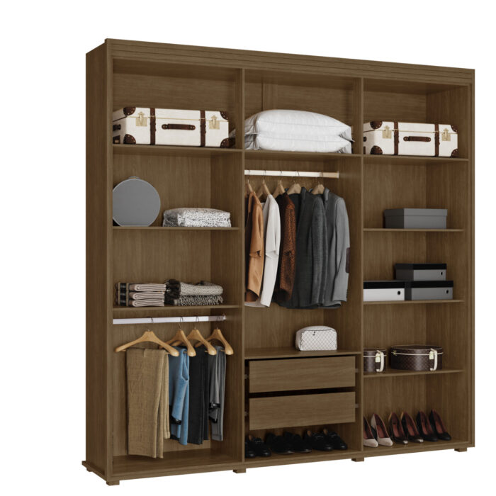 ROUPEIRO MILAO 6P ABERTO 02 LEGNO