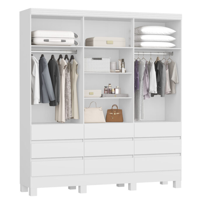 Roupeiro Argélia Aberto Branco