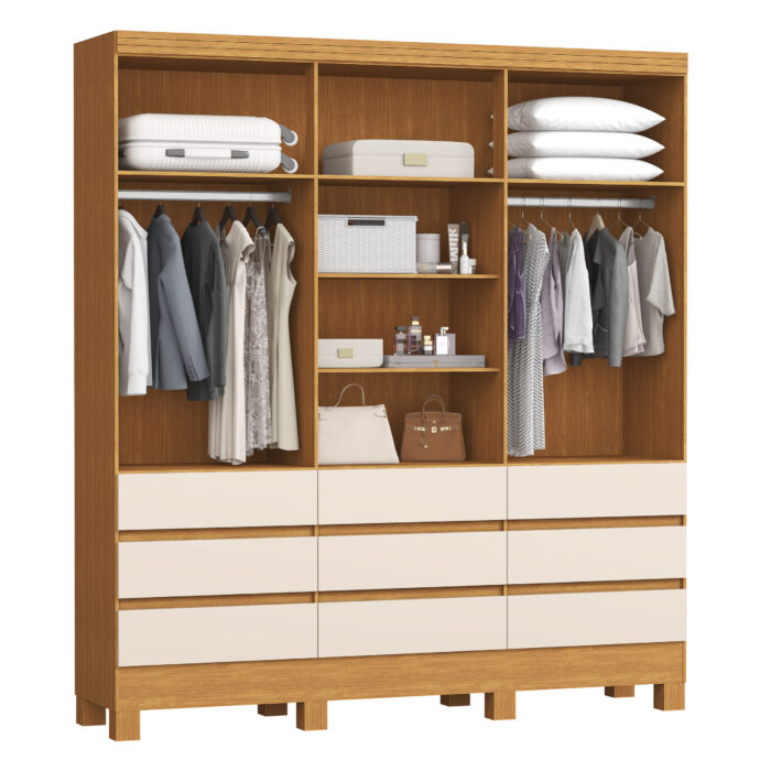 Roupeiro Argélia Aberto Nature-OffWhite