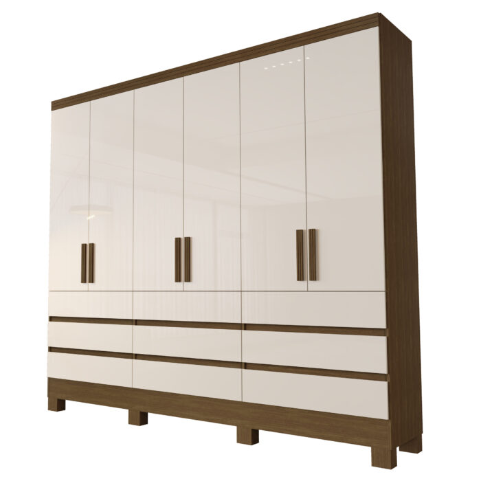 Roupeiro Argélia Legno-OffWhite FI